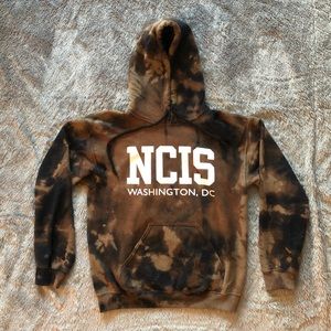 NCIS bleach dyed sweatshirt